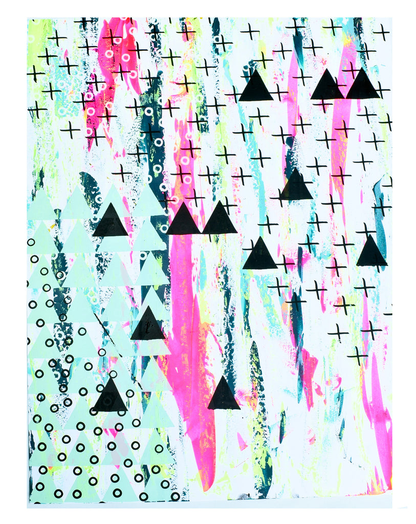 Earth Cadets' Mono Prints