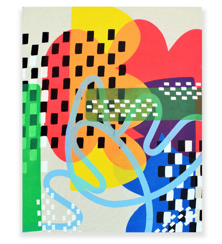 CMYK etc. - 24"x30" large scale wall art