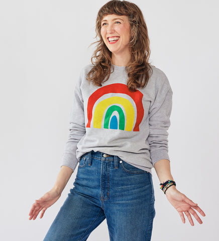 New Rainbow - adult sweatshirt