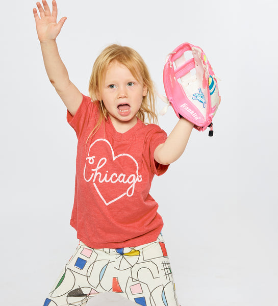 I Heart Chicago- kid shirt – Earth Cadets