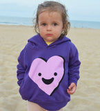 Silly Heart - kid's hoodie