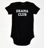 Drama Club - organic bodysuit for baby