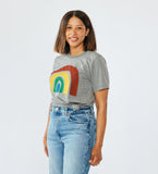 Hey Rainbow - adult, unisex fit t-shirt