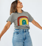 Hey Rainbow - adult, unisex fit t-shirt