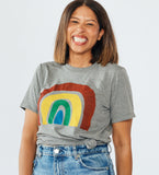 Hey Rainbow - adult, unisex fit t-shirt