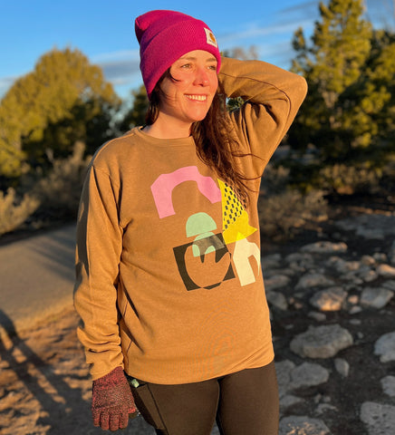 Canyon Shapes - adult sweatshirt
