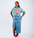 Cloud Ladder - adult crop shirt