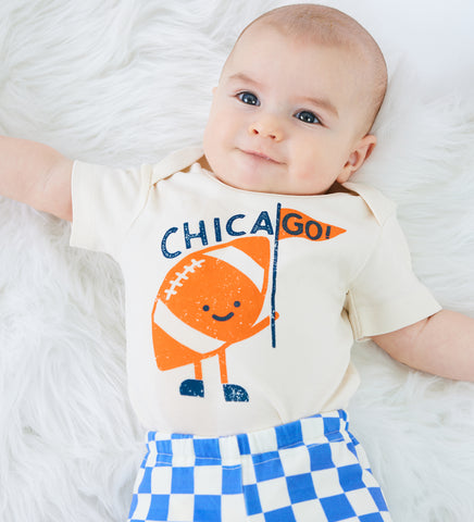 Go Bears! - organic bodysuit for baby