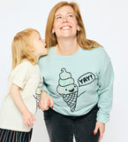 Ice Cream Yay! - adult sweatshirt
