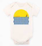 It's a Great Lake - organic bodysuit for baby