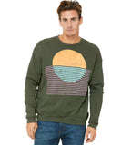 Swimming Sunset - adult unisex sweatshirt