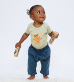 Orange You Glad To See Me? - organic bodysuit for baby