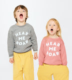 Hear Me Roar - kid sweatshirt