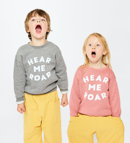 Hear Me Roar - kid sweatshirt