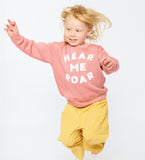 Hear Me Roar - kid sweatshirt