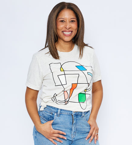 Stained Glass - adult unisex t-shirt