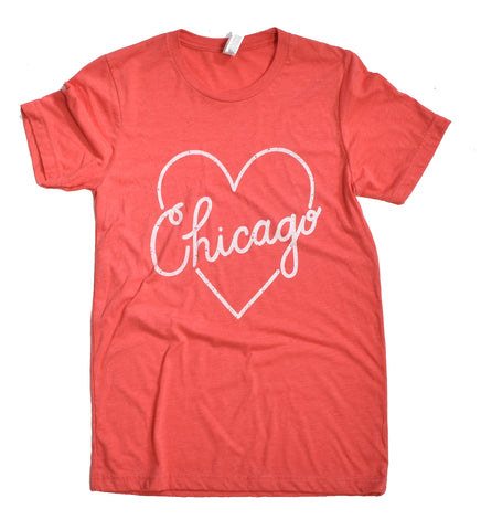 I Heart Chicago - adult t-shirt