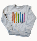 Color Pencils - kid's sweatshirt