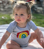 New Rainbow - organic bodysuit for baby