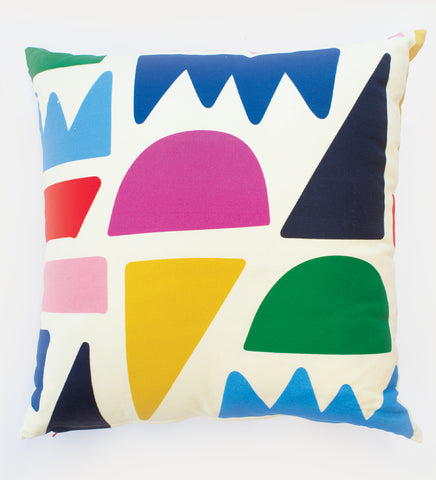 Sailing Shapes - day - pillow or pillow case